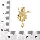 Латунные микро проложить кубического циркония подвески KK-D409-42G-A-3