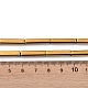 Стеклянные бусины с гальваническим покрытием  EGLA-Q128-12A-FP02-4