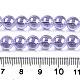 Гальванизируйте прозрачное стекло бисер нитей GLAA-T032-T8mm-AB01-2