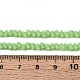 Нити из матовых непрозрачных стеклянных бусин GLAA-N017-4mm-16-2