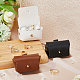 Мешочек для обручальных колец из искусственной кожи ABAG-WH0038-45C-5
