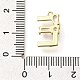 Латунные микро проложить кубического циркония подвески KK-M310-01G-05-3