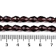 Прозрачные стеклянные бусины EGLA-N013-T8mm-D05-4