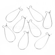 Фурнитура для сережек-колец из нержавеющей стали 304 STAS-S117-008F-01
