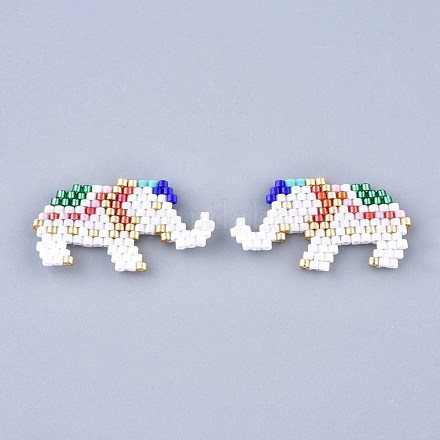 Подвески из бисера ручной работы SEED-I012-39-1