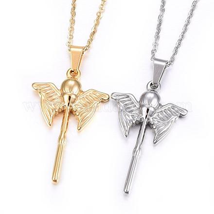 Подвески из нержавеющей стали 304 NJEW-H497-05-1