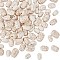 82Pcs 3 Styles Synthetic Turquoise Beads Strands, Barrel, White, 11.5~16x8~11.5mm, Hole: 1~2mm