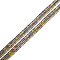 334 Pcs Natural Dragon Blood Jasper Beads 4mm, Flat Round Disc Gemstone Bead Disc Crystal Beads Loose Spacer Beads for DIY Jewelry Making