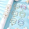 20Pcs 20 Styles Shell Pearl & Glass & Synthetic Turquoise & Synthetic Moonstone Beads Stretch Bracelets & 304 Stainless Steel Charm Bracelets for Women, Mixed Color, Inner Diameter: 1-3/4~2-1/8 inch(4.6~5.4cm)