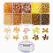 DIY Jewelry Making Kits, Including 12/0 Glass Seed Beads, Glass Bugle Beads, ABS Plastic Beads, Polymer Clay Beads, Crystal Thread, Mixed Color, Beads: 5380pcs/set