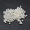 Natural Cultured Freshwater Pearl Beads, No Hole/Undrilled, Round, White, 1~1.2mm