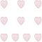 NBEADS 10 Pcs Rose Quartz Beads, Heart Rose Quartz European Beads Heart Shape Spacer Beads for Jewelry Making