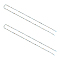 About 430Pcs Natural Amazonite Beads 2 Strands Faceted Stone Beads 2mm Round Disk Loose Beads Spacer Stone Beads for Bracelet Necklace Earring Jewelry Making