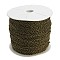 Iron Cable Chains, Unwelded, with Spool, Oval, Antique Bronze, 3.9x2.8x0.7mm, about 328.08 Feet(100m)/roll