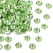 Preciosa® MAXIMA Crystal No Hotfix Flatback Stones, Czech Crystal, Dura Foiling, Round(438 11 615 Chaton Rose), 50520 Peridot, SS12(3~3.2mm)