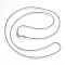 Non-Tarnish 304 Stainless Steel Snake Chain Necklaces, with Lobster Claw Clasps, Stainless Steel Color, 29.9 inch(76cm), 2mm