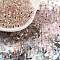 Glass Seed Beads, Silver Lined, Round Hole, Round, Linen, 4x3mm, Hole: 1.2mm, 6429pcs/pound