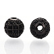 Стойки обшивки латунь кубического циркония бусы ZIRC-S001-8mm-B04-2