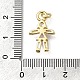 Латунные микро проложить кубического циркония подвески KK-C090-28G-3