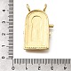 Латунные микро проложить кубического циркония подвески KK-Z125-23C-G-3