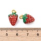 Подвески из нержавеющей стали 304 с эмалью STAS-B085-42G-03-3