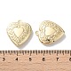 Стойки обшивки латунь медальона подвески X-KK-F090-03LG-4