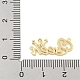Латунные подвески из прозрачного кубического циркония KK-S386-37G-3