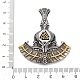 Большие подвески из хирургической нержавеющей стали 316 STAS-D304-33AS-3