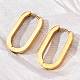 Серьги-кольца Huggie Hoop из нержавеющей стали 304 STAS-H156-11C-G-4