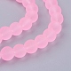 Прозрачные стеклянные бусины GLAA-S031-8mm-20-3