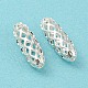 Латунные филигранные бусы KK-H737-15x5mm-S-3