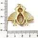 Латунные микропаве прозрачные подвески с фианитом KK-M309-01G-3