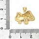 Латунные микро проложить кубического циркония подвески KK-A266-41D-G-3