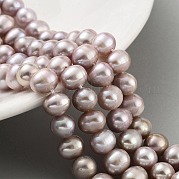 Нити из натурального культивированного пресноводного жемчуга PEAR-C003-18A