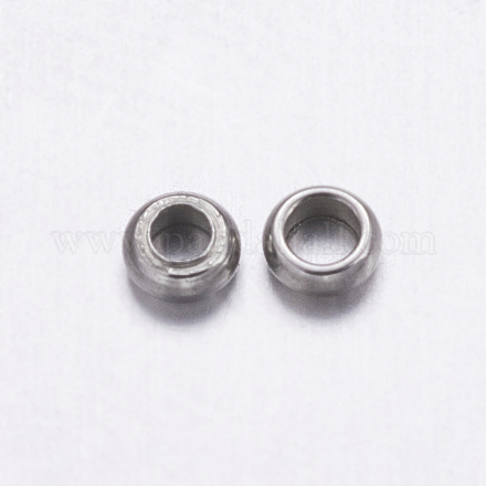 Бусины из нержавеющей стали марки 304 STAS-K146-064-2.5mm-1