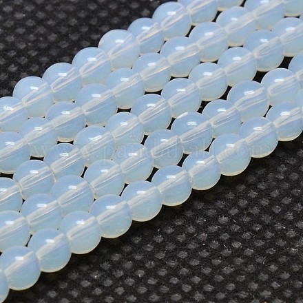 Круглые пряди Opalite бусины GLAA-F033-4mm-01-1
