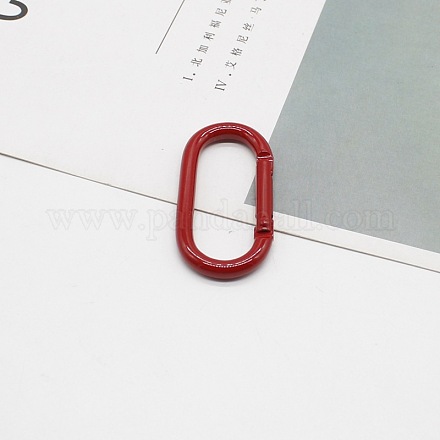 Застежки из пружинных колец из сплава FIND-H002-82F-1