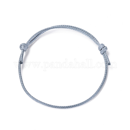 Корейская вощеной шнур браслет полиэстера делает AJEW-JB00011-16-1
