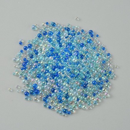 Стеклянные бусины GLAA-WH0023-27B-1