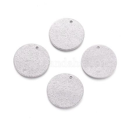 Подвески из текстурированной нержавеющей стали 304 STAS-I098-01-20mm-P-1