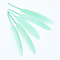 Goose Feather Costume Accessories, Dyed, Aquamarine, 100~175x13~25mm