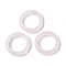 Natural Rose Quartz Plain Band Ring, Gemstone Jewelry for Women, US Size 6 1/2(16.9mm)