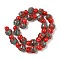 Handmade Lampwork Beads, Octopus, Red, 420~432mm, about 20pcs/strand