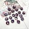 Glass Beads, Nuggets, for DIY Bracelet Accessories, Coconut Brown, 10x11.5x7mm, Hole: 1.2mm