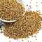 Electroplate Glass Seed Beads, Metallic Colours, Cylinder, Peru, 1.6x1.3mm, Hole: 0.8mm, about 60000pcs/pound