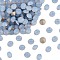 Preciosa® MAXIMA Crystal Round Stones, Czech Crystal, Dura Foiling, Round(431 11 615 Chaton), 31110 Lt. Sapphire Opal, SS10/PP21(2.7~2.9mm)