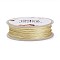 Polyester Metallic Thread, Wheat, 1mm, about 32.8 yards(30m)/roll