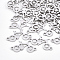 Tarnish Resistant 201 Stainless Steel Links connectors, Laser Cut Links, Bicycle, Stainless Steel Color, 20x10x1mm, Hole: 1.4mm