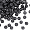 120Pcs Pave Disco Ball Beads, Polymer Clay Rhinestone Beads, Round, PP13(1.9~2mm), 6 Rows Rhinestone, Jet, PP13(1.9~2mm), 6 Rows Rhinestone, 10mm, Hole: 1.5mm