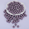 Round Silicone Focal Beads, Thistle, 15mm, Hole: 2mm
